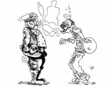 esalazioni alcoliche